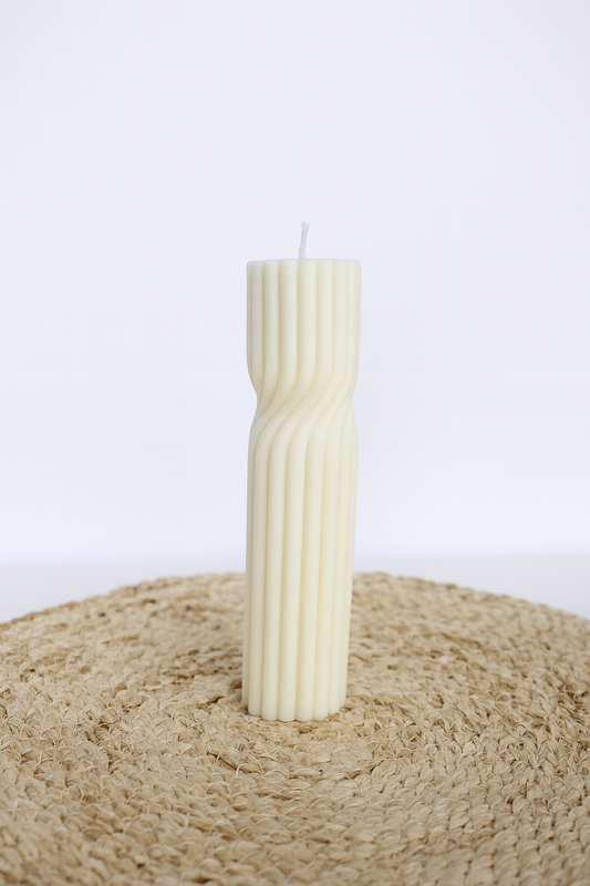 Big Twist Pillar Candle