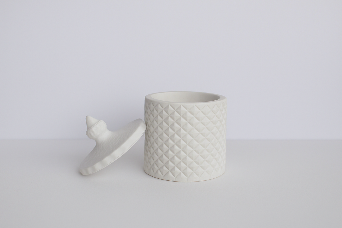 Lattice Jar with Lid