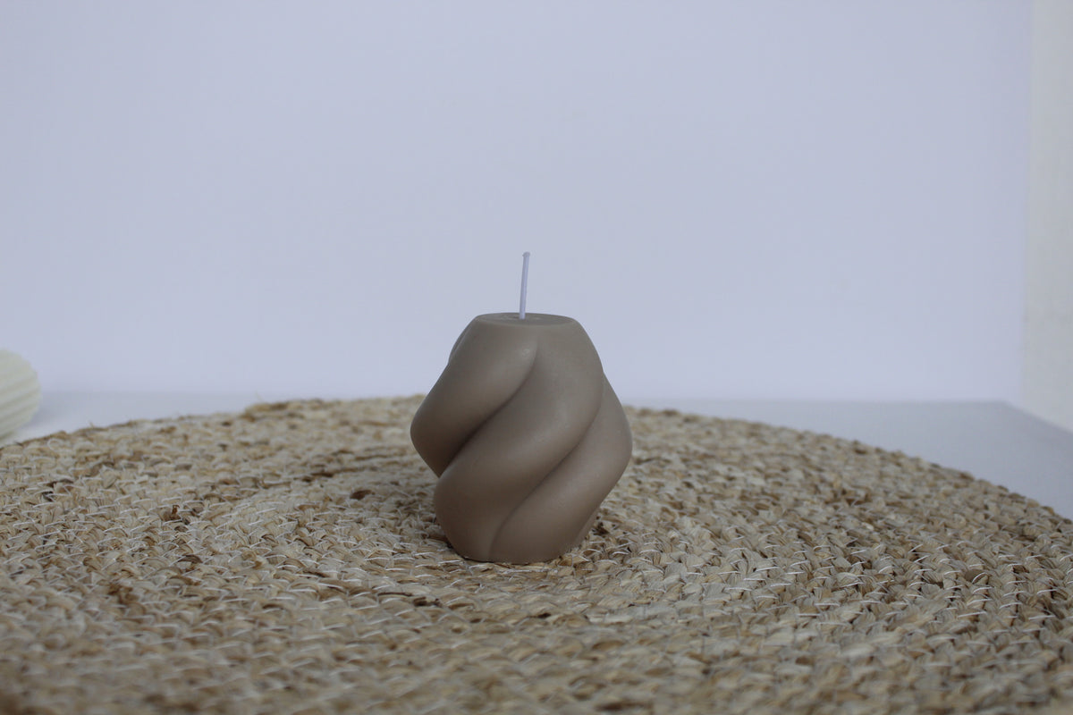 Twist Pillar Candle
