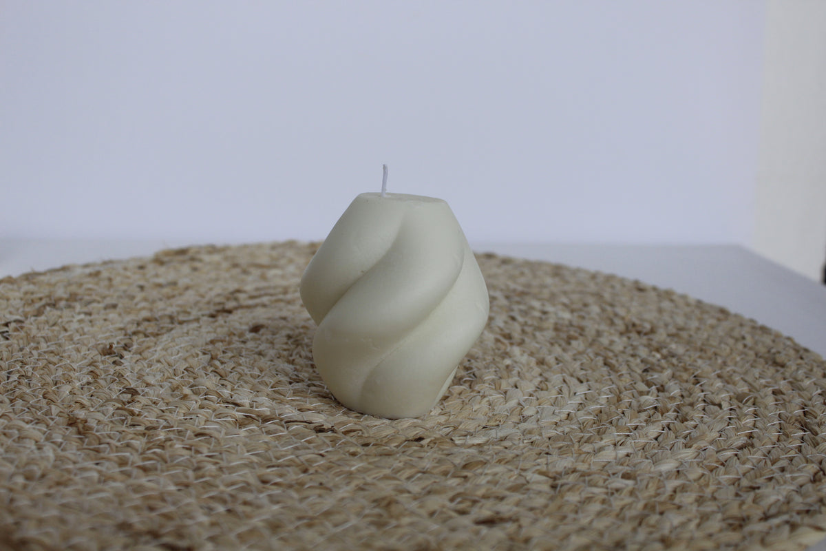 Twist Pillar Candle