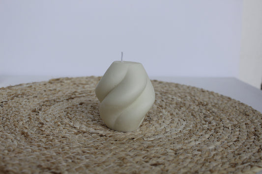 Twist Pillar Candle