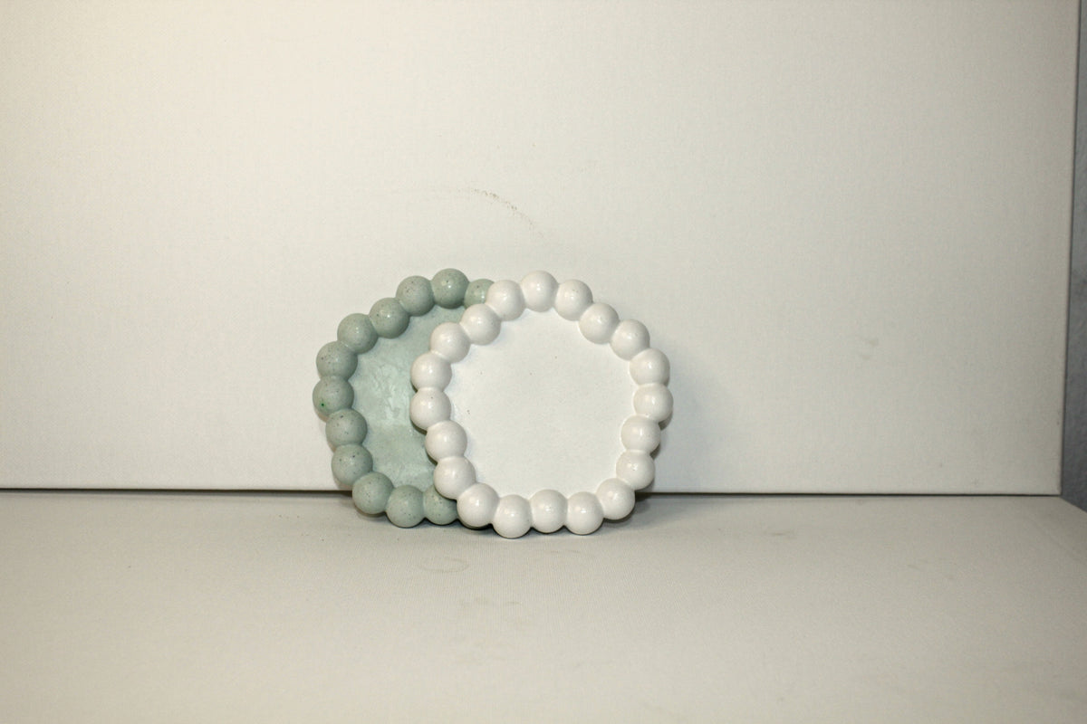 Beaded Circle Tray