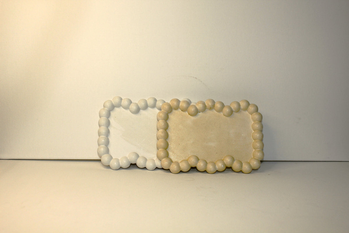 Beaded Rectangle Tray